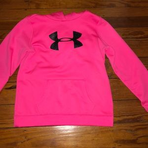 PINK UNDER ARMOR HOODIE